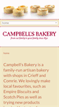Mobile Screenshot of campbellsbakery.com